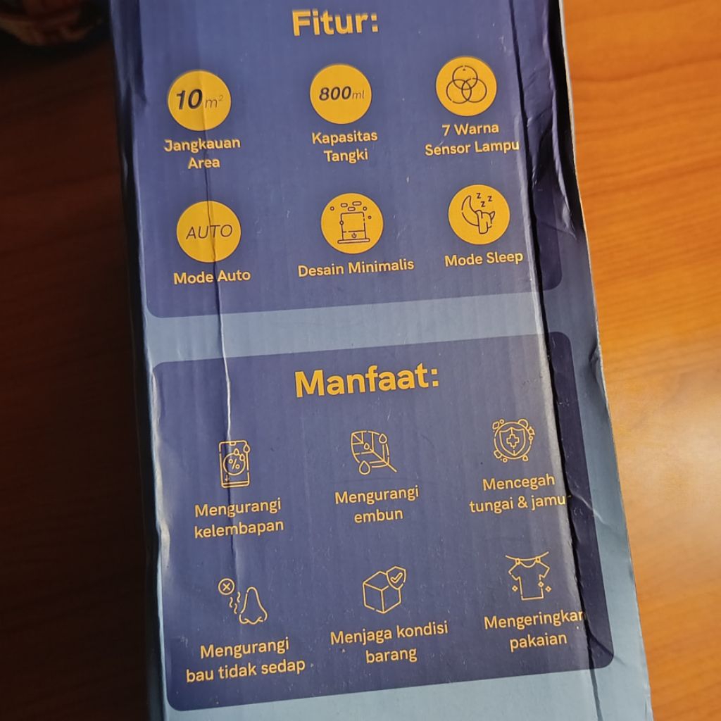 [PL/PRELOVED] LEKA MARINE DEHUMIDIFIER 800ML.