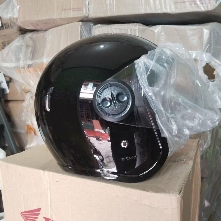 Helm Honda scoopy hitam