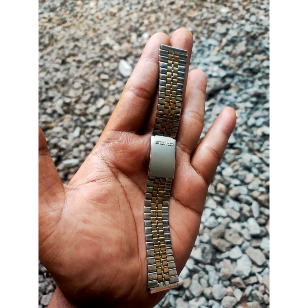 Rantai Vintage Seiko 18mm Kombinasi rante