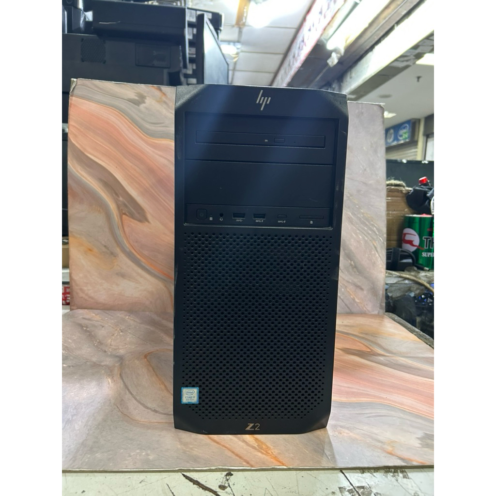 PC WORSTATION TOWER HP Z2 G4 INTEL CORE I7 8700 RAM 32 GB SSD 512 GB SIAP BUAT KERJA BERAT