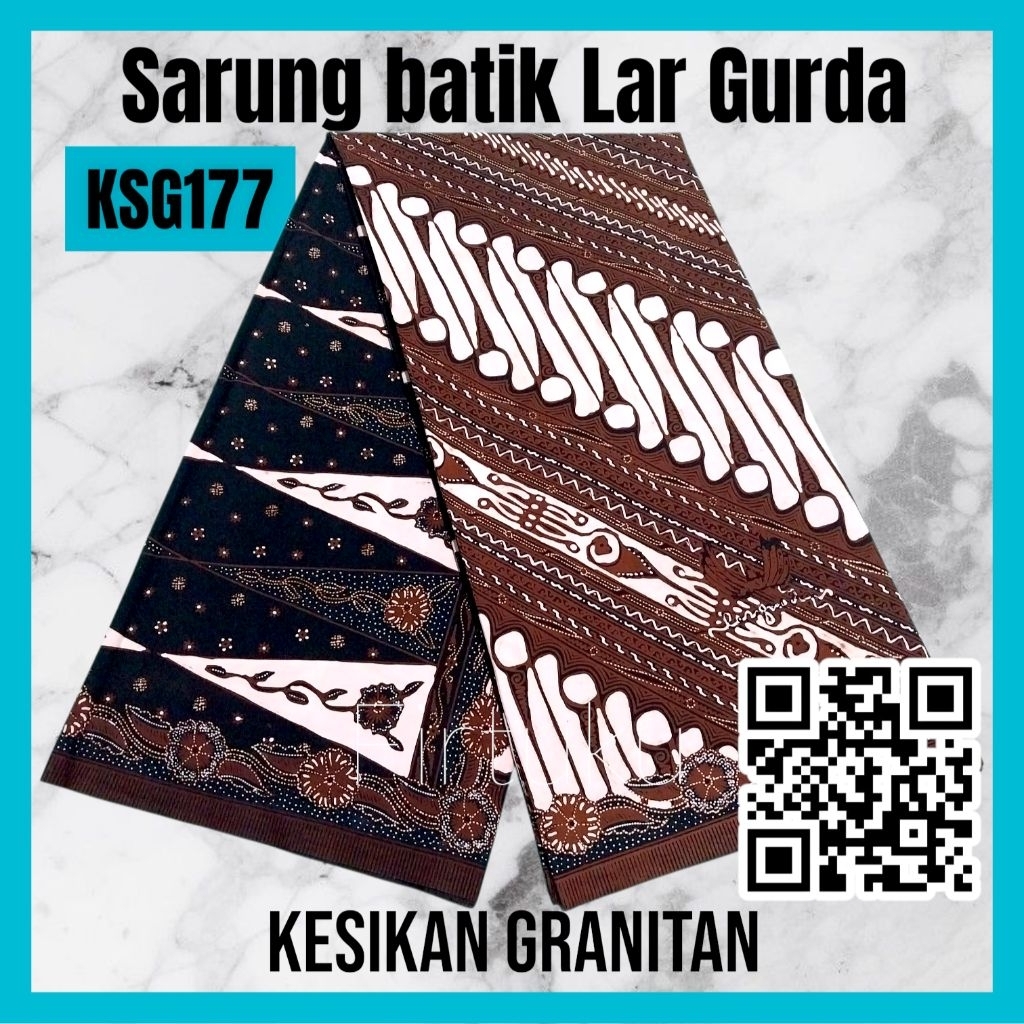Sarung batik Lar Gurda Granitan_KSG177