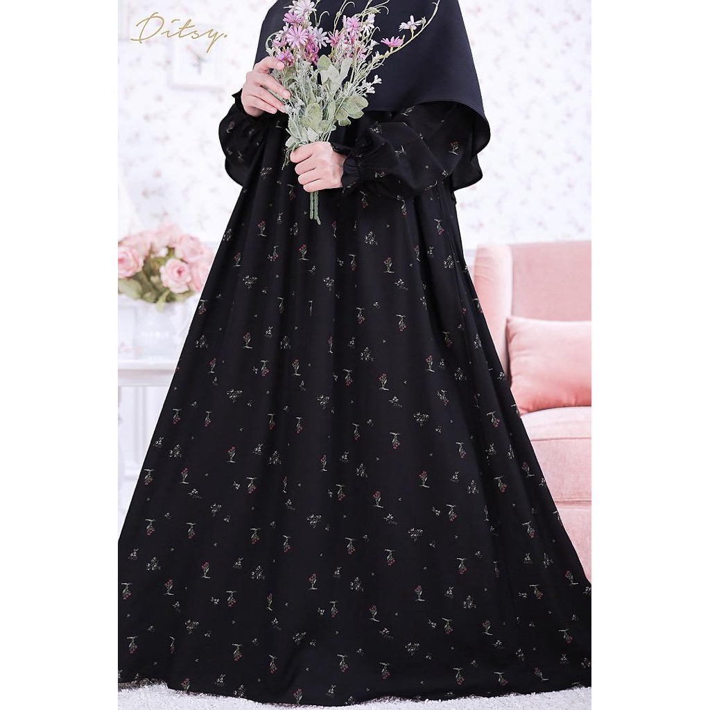 Ditsy juni Ettalie jetblack S