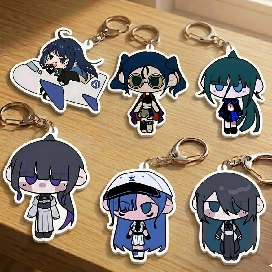 Ado Collection: High-Quality 5cm Acrylic Keychain - Double-Sided Print