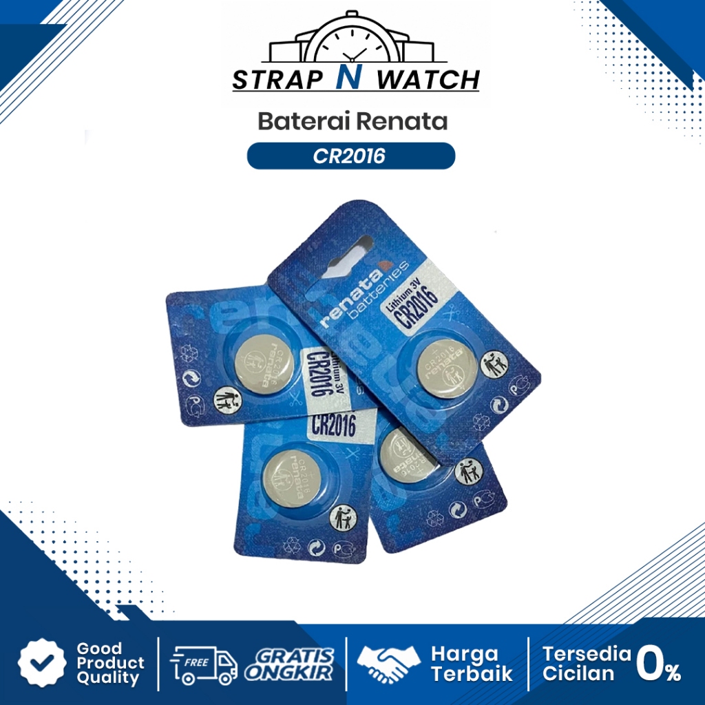 Baterai RENATA CR2016 CR 2016 Battery RENATA CR2016 CR 2016 Batre RENATA CR2016 CR 2016