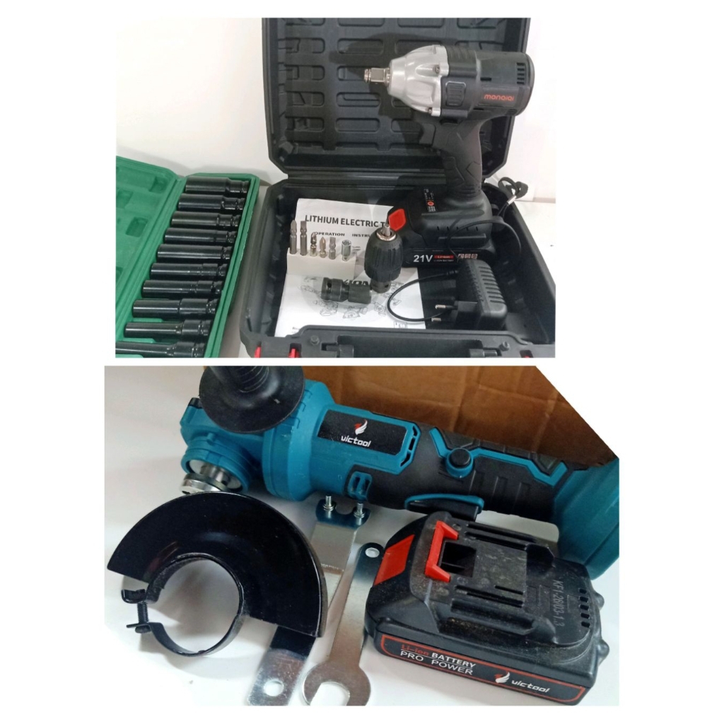 mesin grinda dan impect set