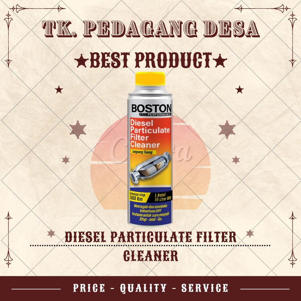 DPF Cleaner BOSTON Performance Diesel Particulate Filter Cleaner Mobil Langsung Tuang
