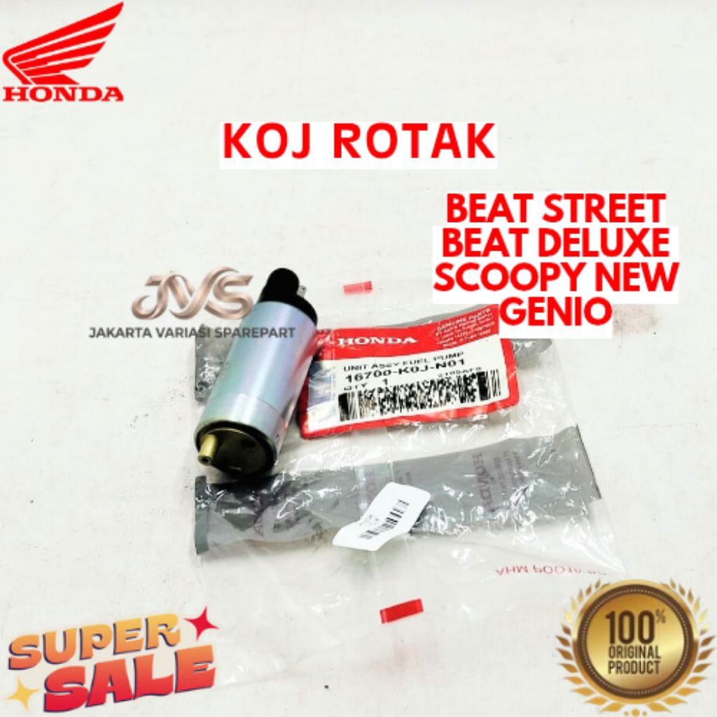 ROTAK KODE KOJ, ROTAK BEAT STREET, ROTAK BEAT DELUXE, ROTAK SCOOPY NEW, ROTAK GENIO