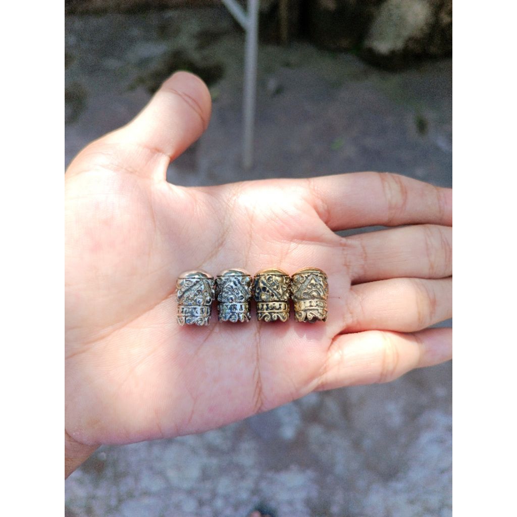 Variasi Gelang Akar Bahar Ring Alpaka 08