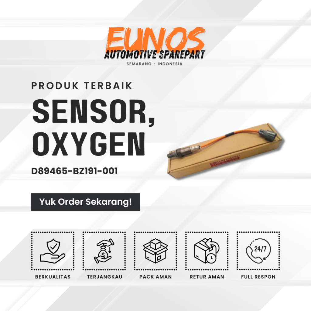 SENSOR OKSIGEN DAIHATSU GRANMAX ORIGINAL  PN : 89465-BZ191-001