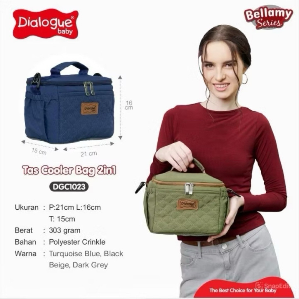 Dialogue Coller Bag - Tas Asi Bayi Bellamy series