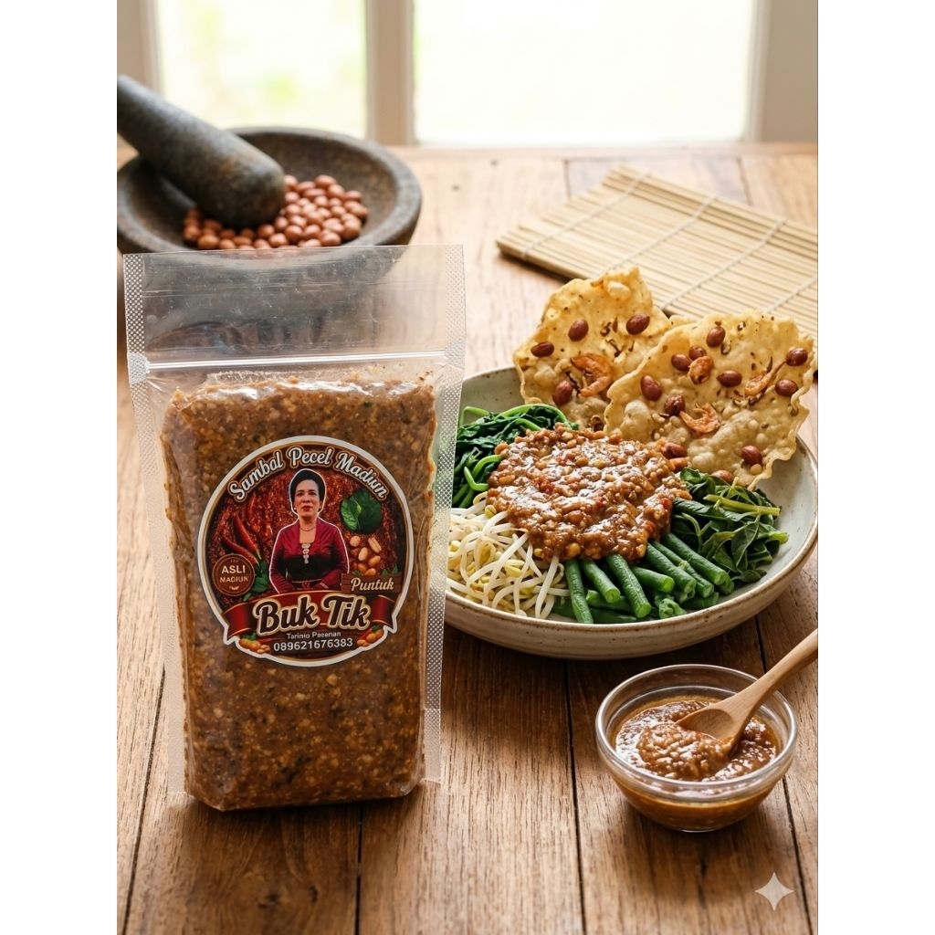 Sambal Pecel madiun / Bumbu Pecel Asli Madiun 250gr