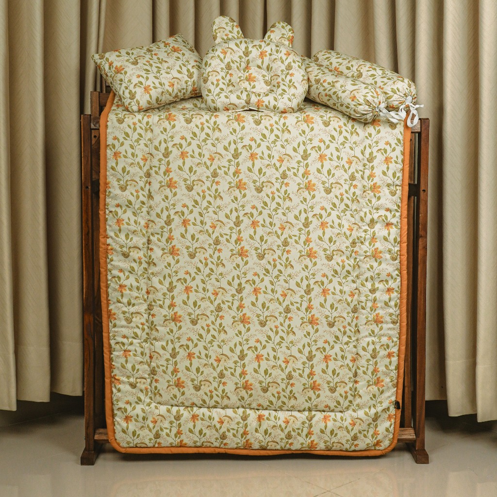 Goldenic -  Bedcover Bayi Set Motif Ohara
