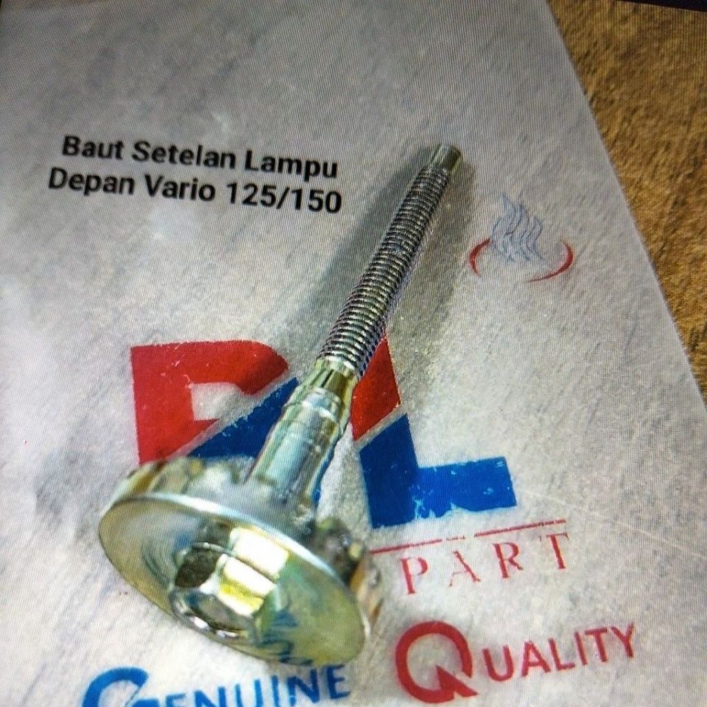 Baut Leveling setelan lampu reflektor depan Vario 125/150 original lostpack