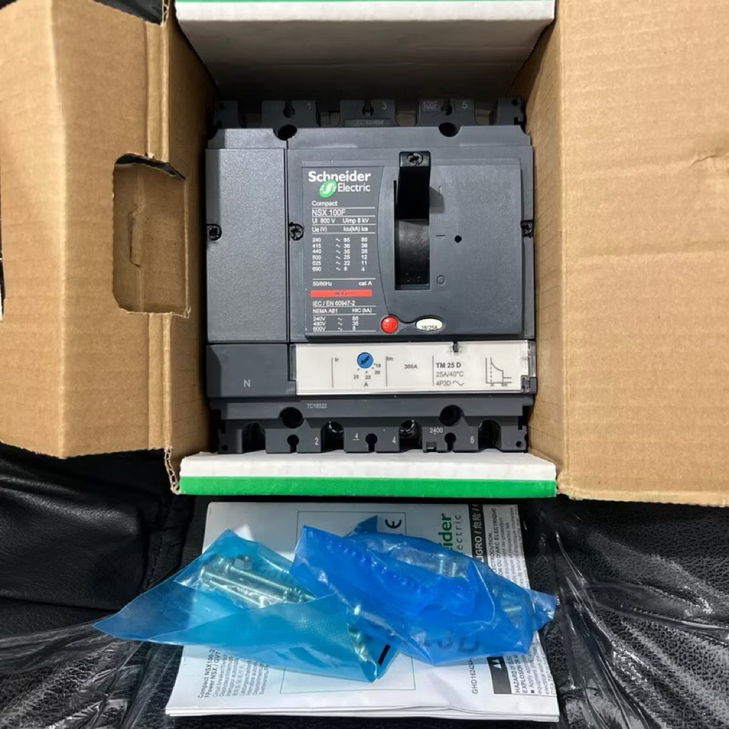 MCCB NSX100F 4P 25A LV429646 Schneider Original