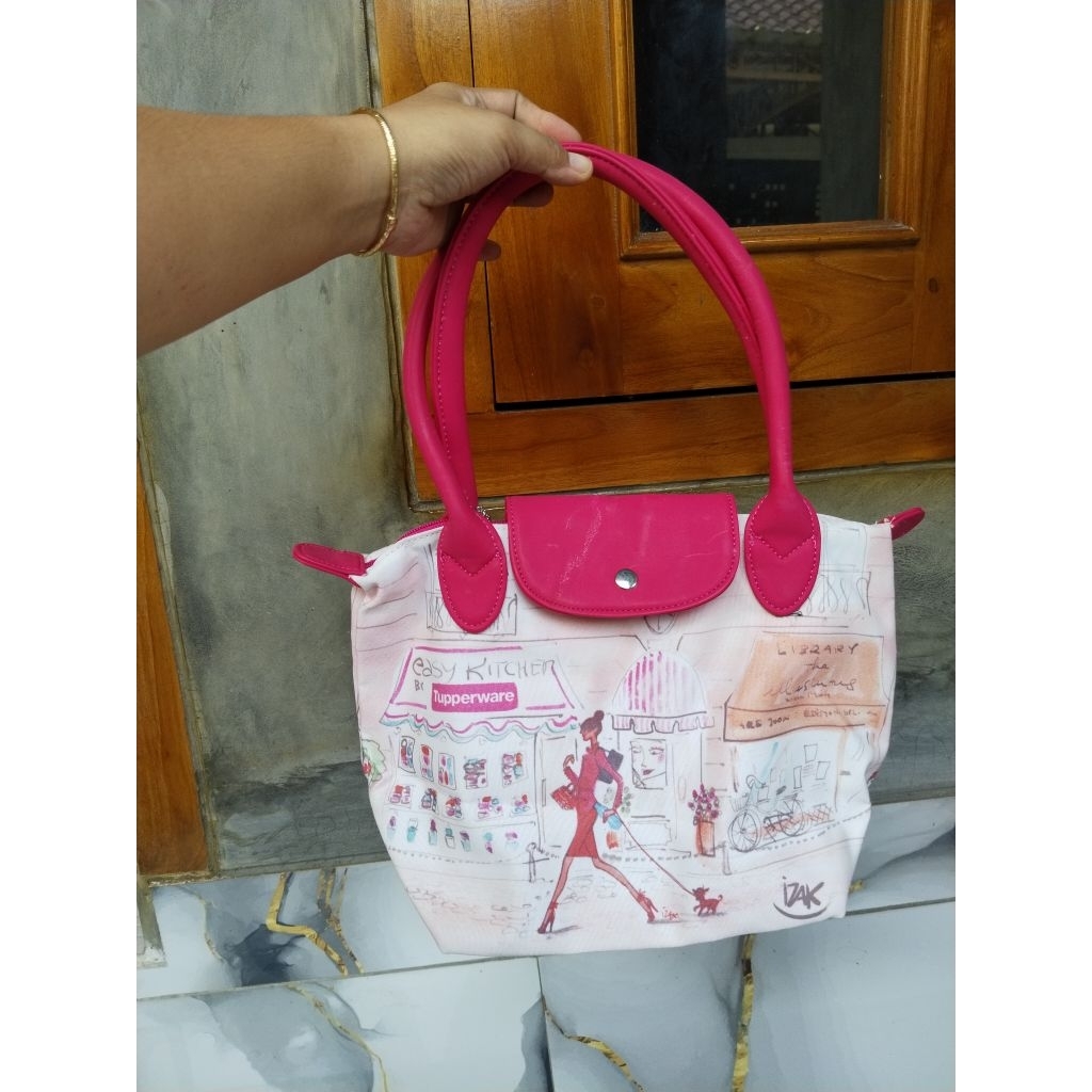 tas totebag tupperware baru new miss belle