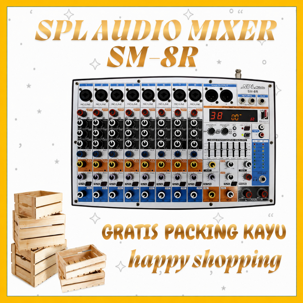 SPL Audio Mixer SM-8R