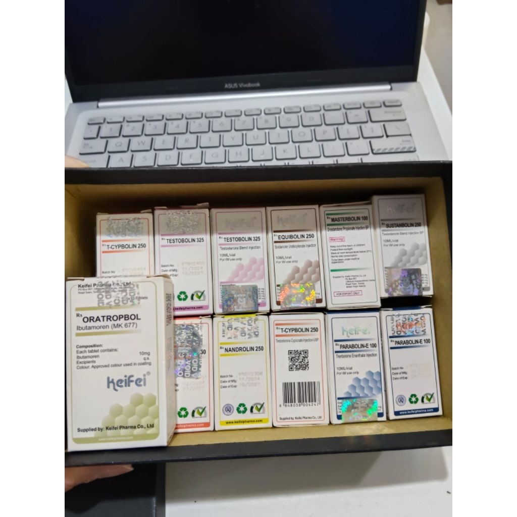 Suplemen Gym Keifei Testo C 250mg