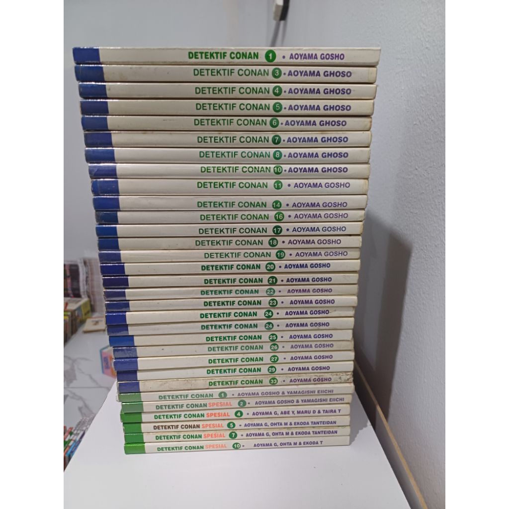 komik conan dan conan spesial 31 buku
