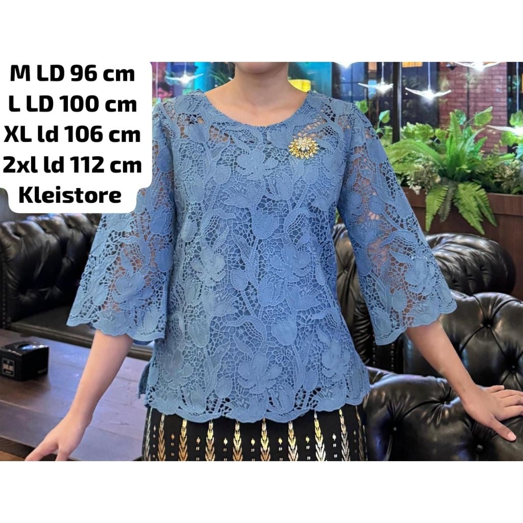 BLOUSE WANITA BROKAT BANGKOK