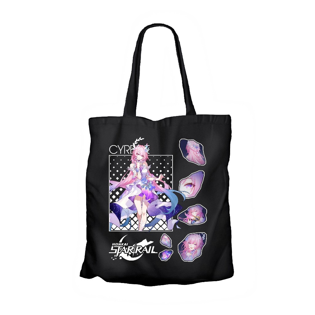 Tote bag infinite anime gameCYRENE HSR- HONKAI STAR RAILmaterial canvas