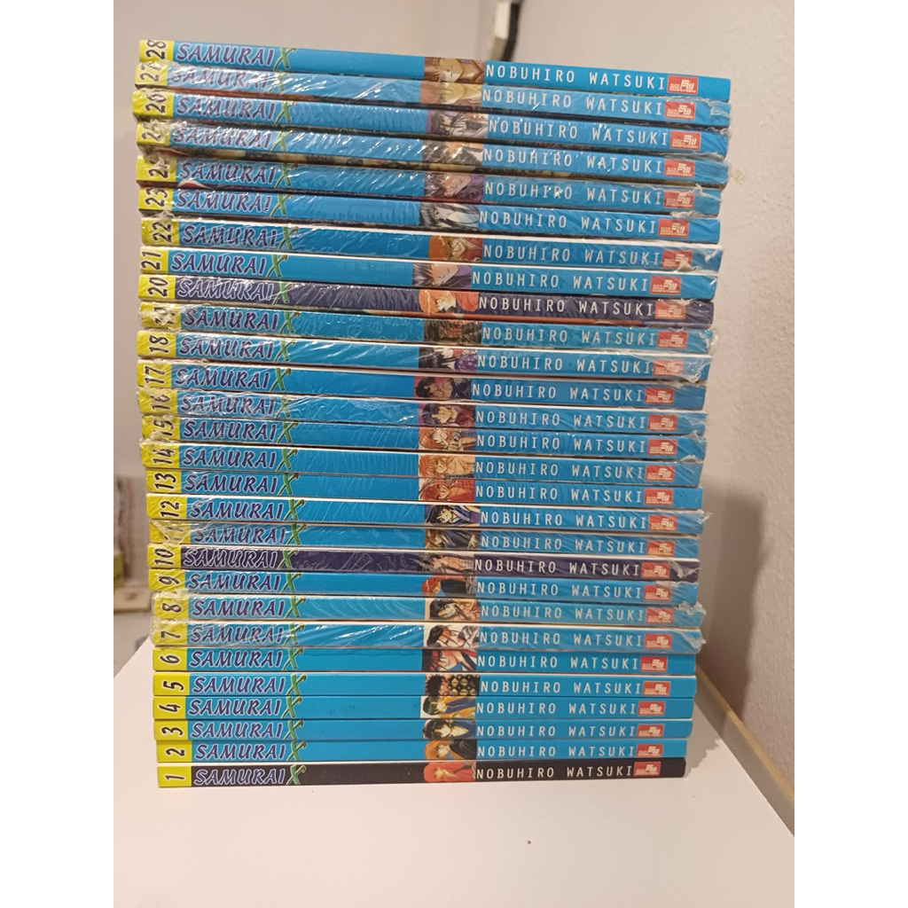 Komik Samurai x 1-28 segel