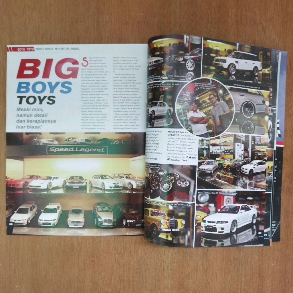 Majalah Motor 029 Modifikasi Miniatur Mobil Custom Car Culture Otomotif