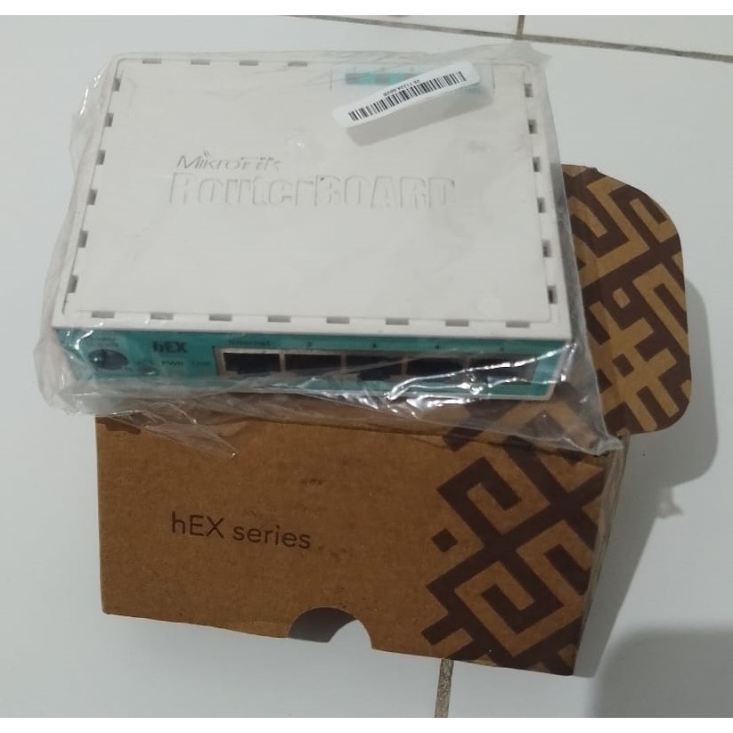 Mikrotik RB750GR3 Bekas Like New Fullset Dus