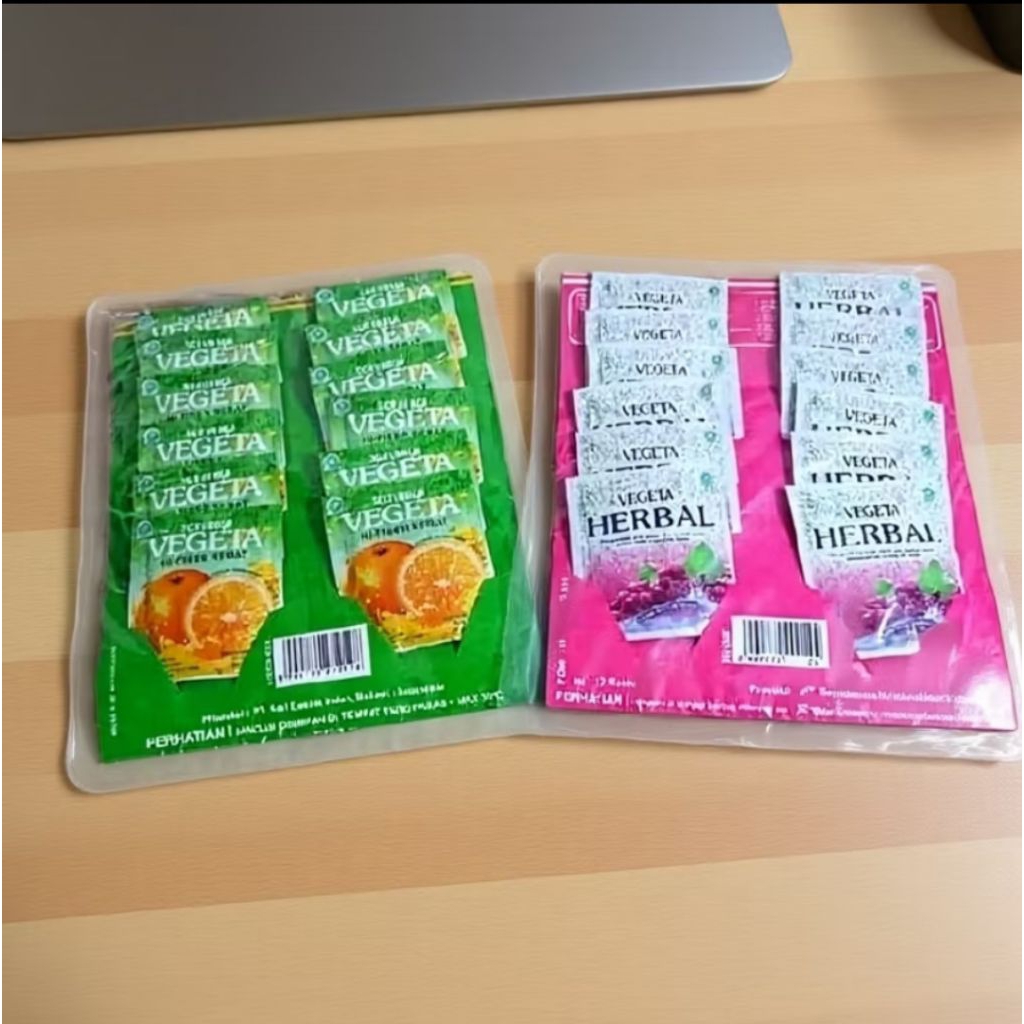 Suplemen Serat Vegeta Herbal 12 Sachet - Membantu Pencernaan, Diet, dan Kolesterol