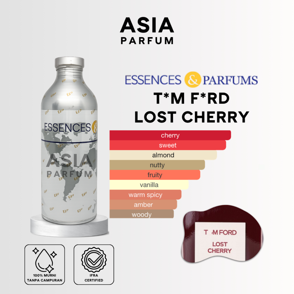 ESSENCES & PARFUMS LERRY 83.118 - BIBIT PARFUM TF LOST CHERRY - SEGEL & REPACK 100G