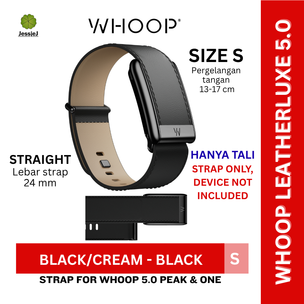 WHOOP 5.0 LeatherLuxe Band Original WHOOP Luxury Strap Genuine Italian Leather (Strap Only) for WHOO