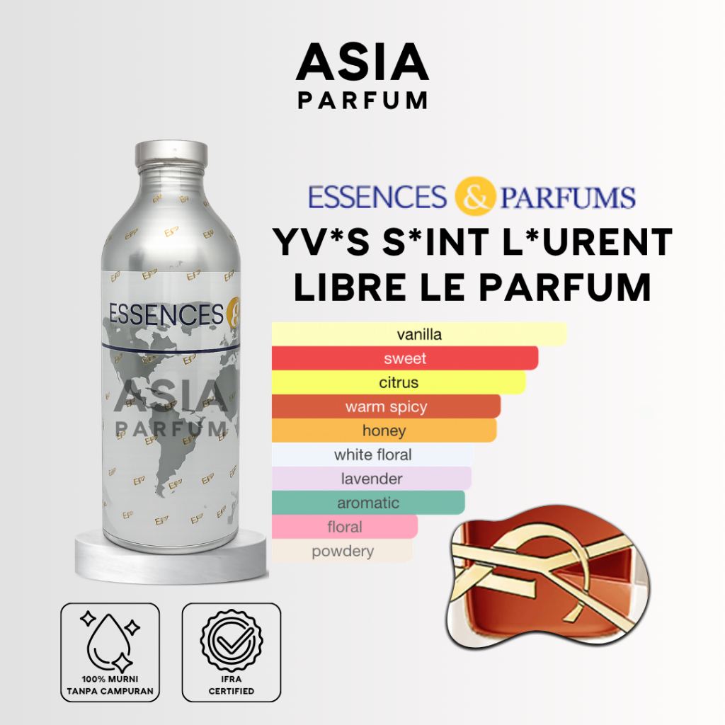 ESSENCES & PARFUMS LIJA P 86723 - BIBIT PARFUM LBRE LE PARFUM - SEGEL & REPACK 100G