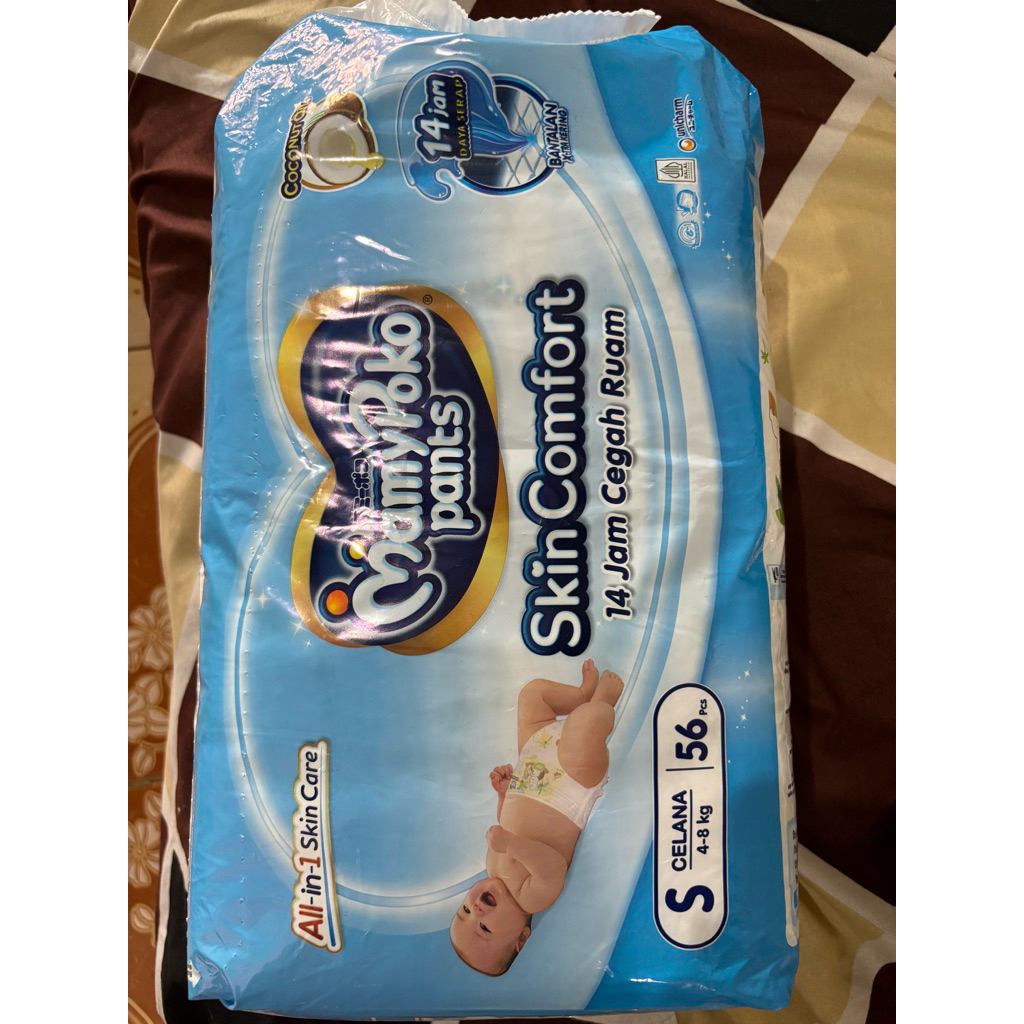 MamyPoko ukuran S 56 pcs