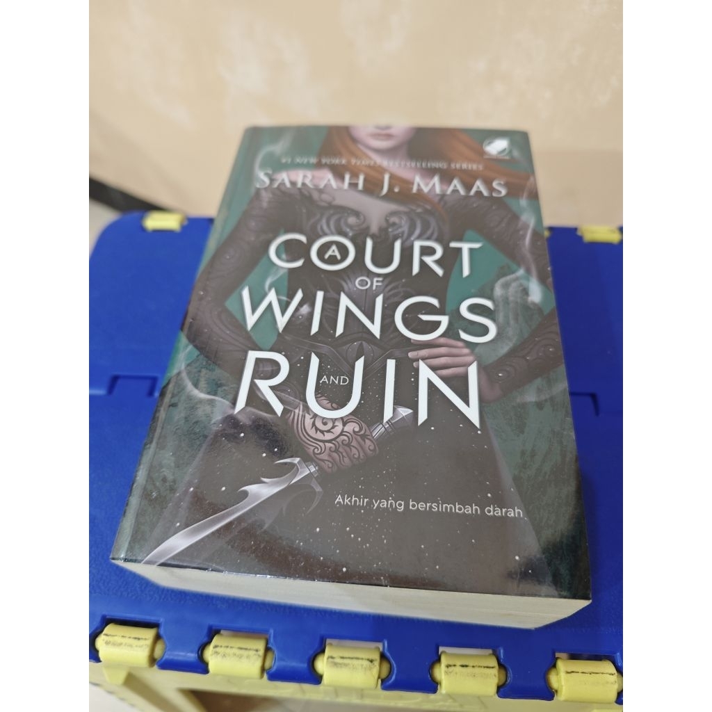 Novel Ori original acotar 3 a court of wings and ruin sarah j. maas buku bekas preloved fantasi fiks