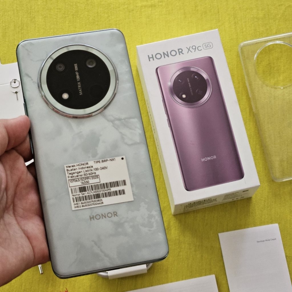 HONOR X9C 5G 12/256GB - Second - GARANSI RESMI INDONESIA