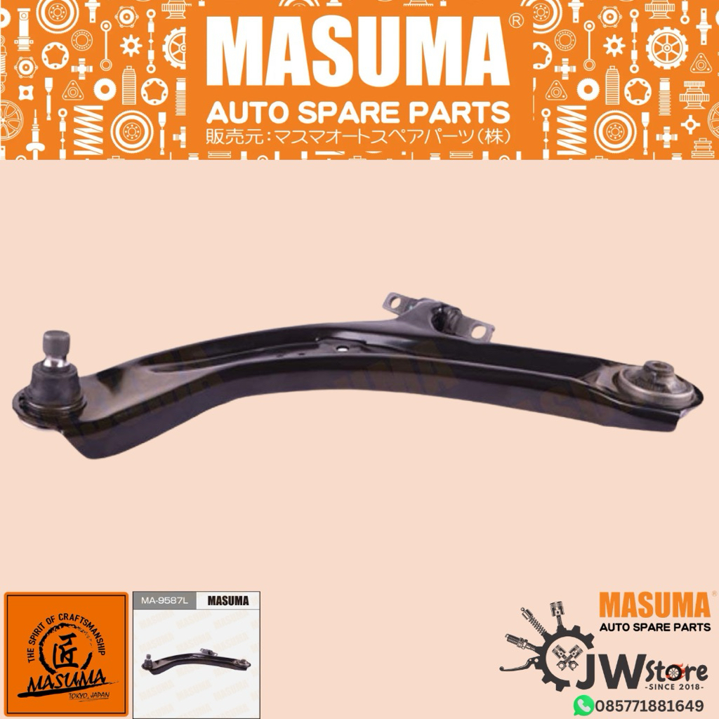 Lower Arm Assy Nissan Xtrail T32 Masuma Japan Kanan MA-9587R Yang Kiri MA-9587L