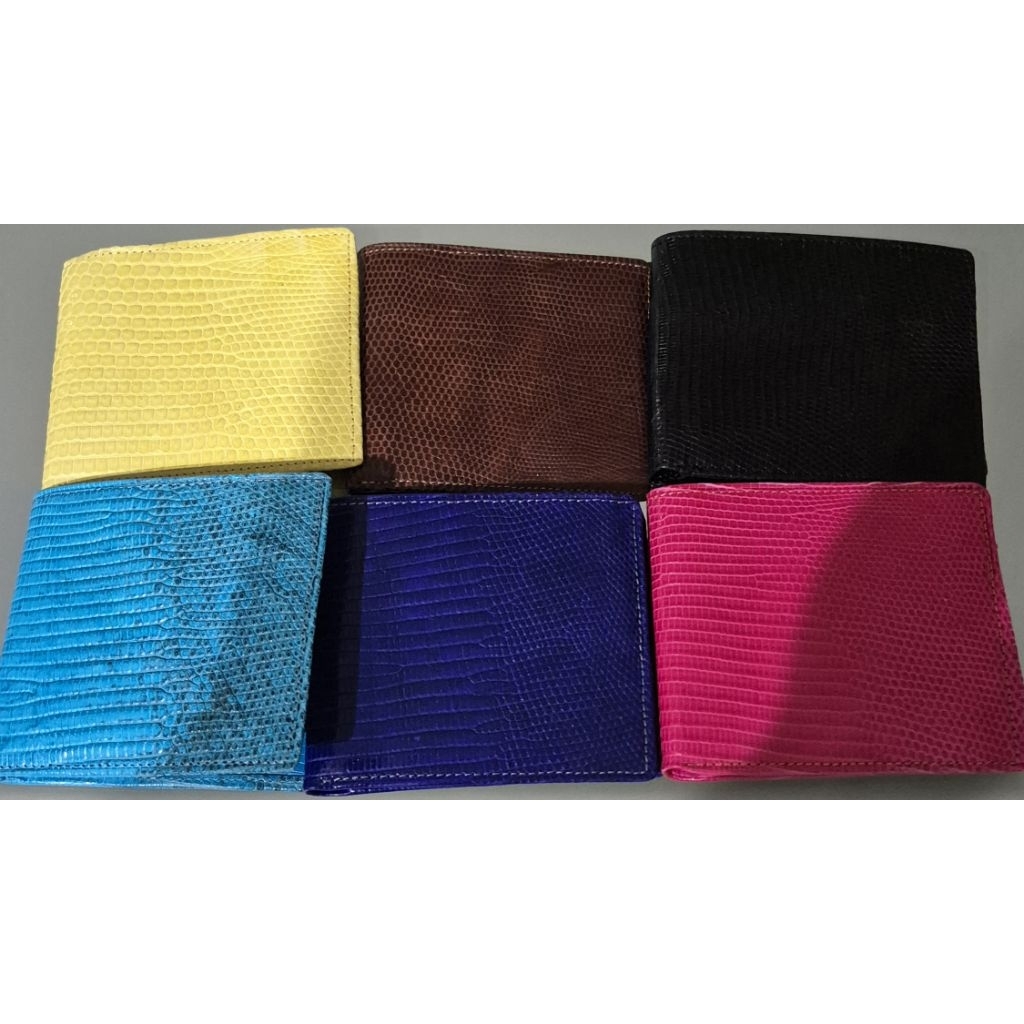 Dompet Lipat Pria Bahan kulit ular asli