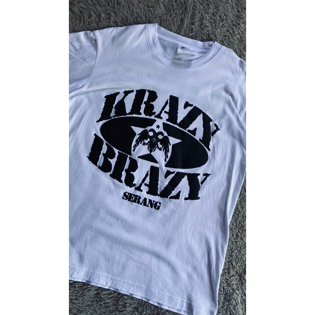 TSHIRT KRAZY BRAZY SERANG