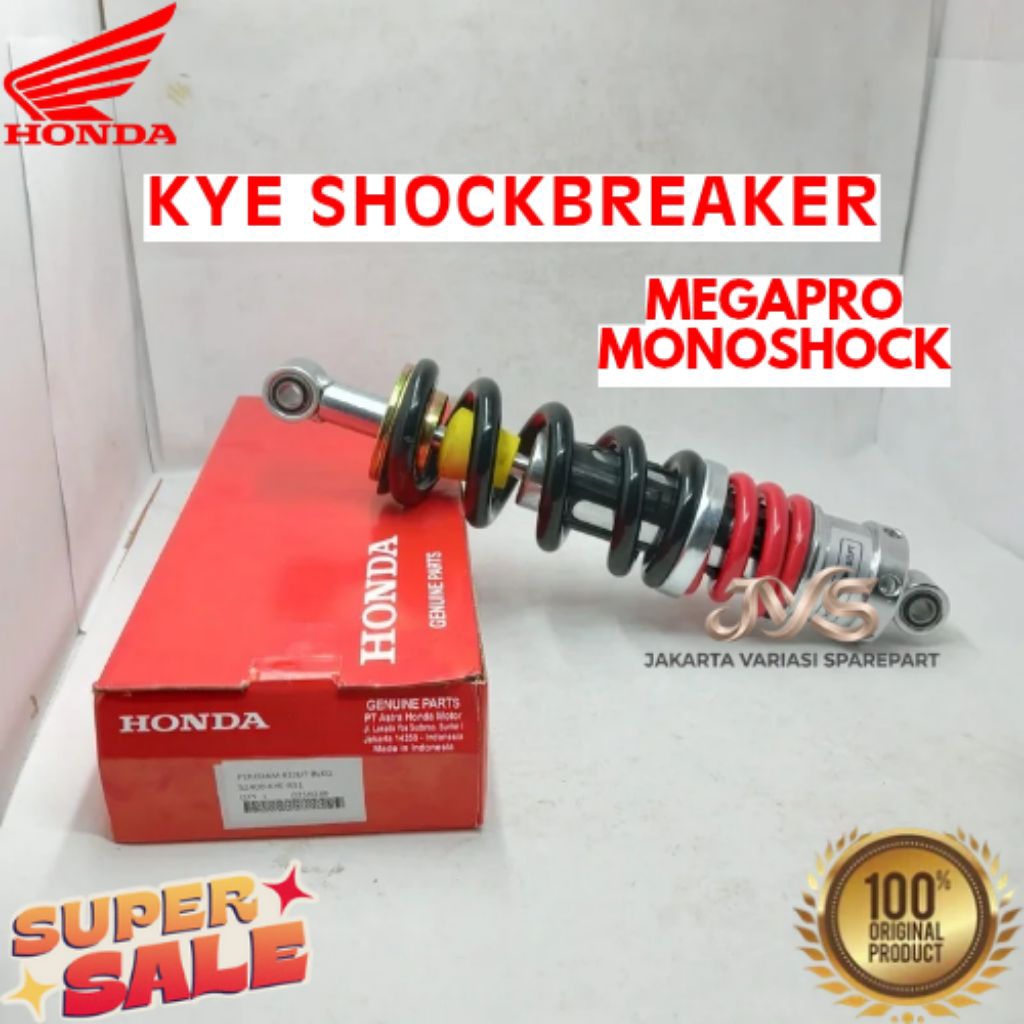 SHOCKBREAKER KODE KYE, SHOCKBREAKER MEGAPRO MONOSHOCK
