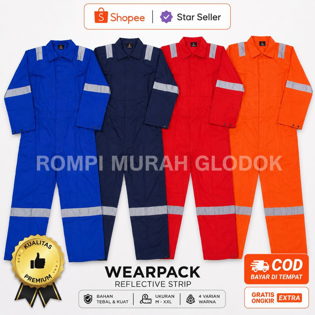 Werpack NEW NOMEX lllA/Werpack Safety tahan Percikan Api