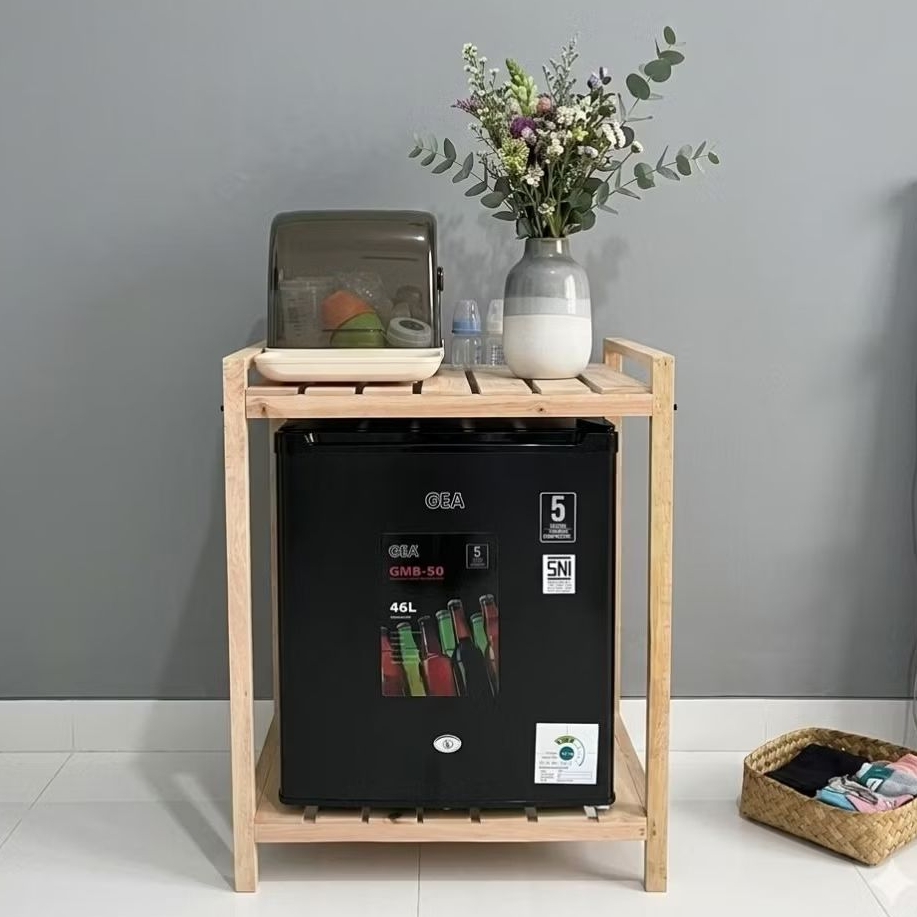 Rak Kulkas Mini Oven Microwave Rak Serbaguna Multifungsi