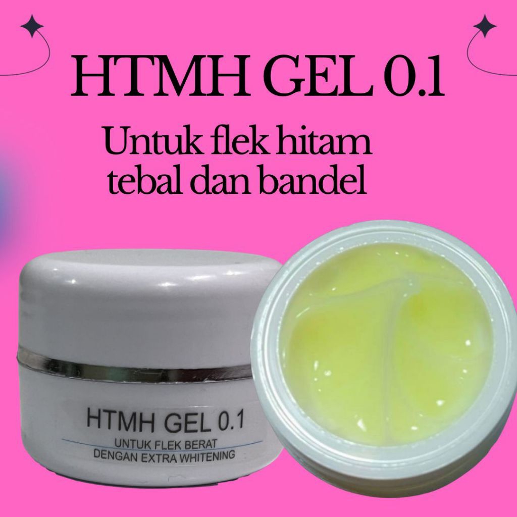 htmh gel 0.1 untuk flel hitam berat bandel
