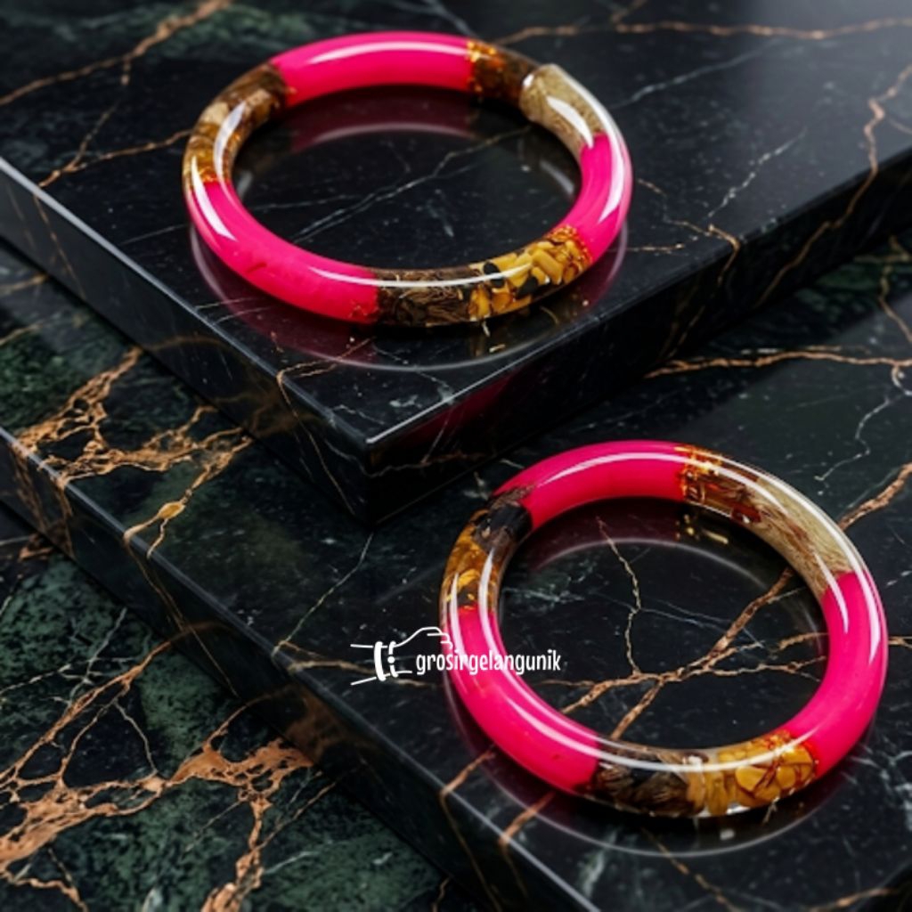 [ASLI] Gelang Anti Sawan Kariango Dlingo Bangle PIPA SEDANG 3/16 inch Bengle Jeringau Bidara Kasumba