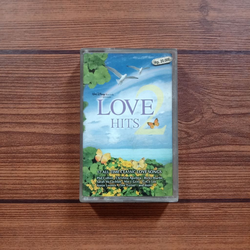 Kaset LOVE HITS 2 ( Phil collins, R.E.M, Coco lee etc)