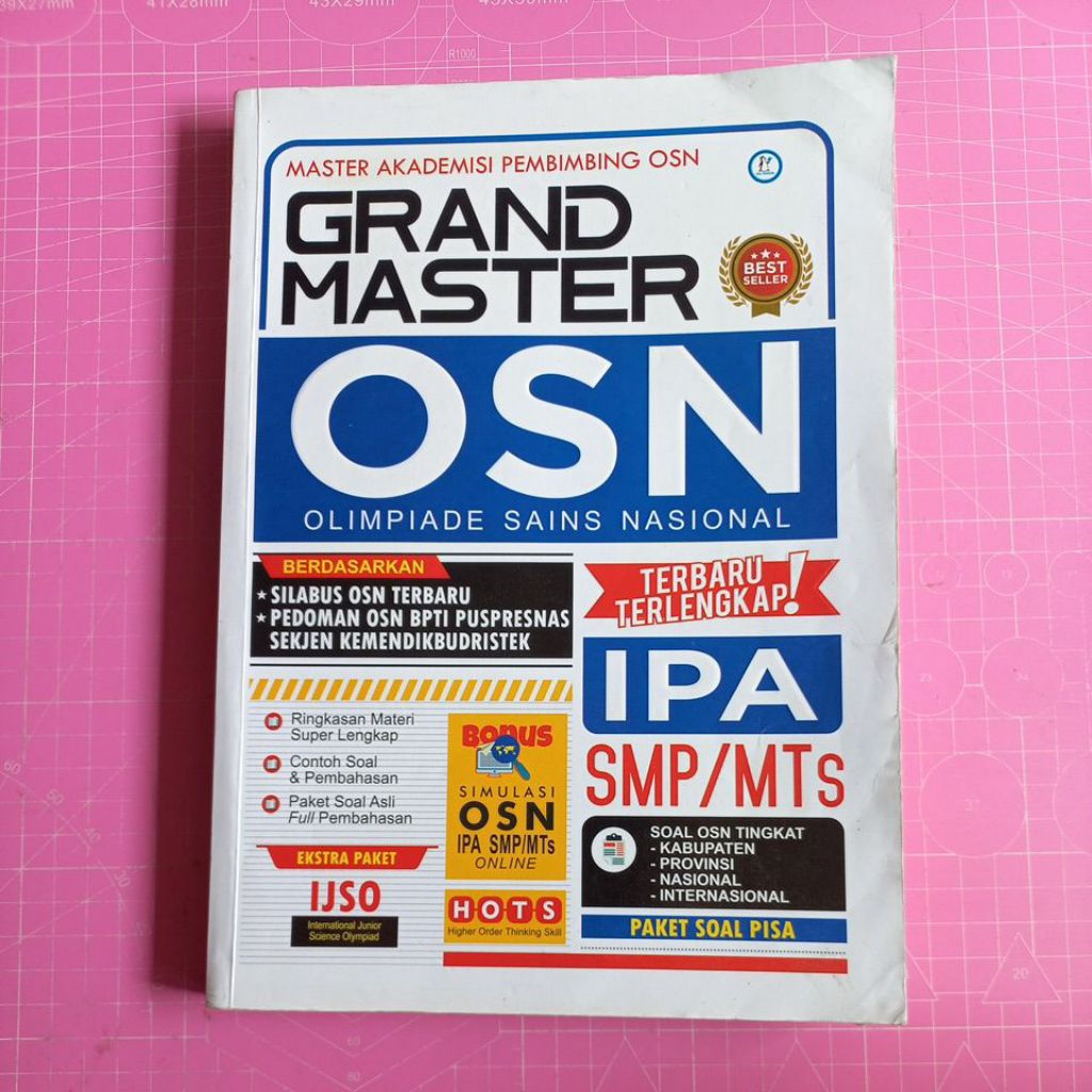BUKU OSN IPA SMP MTS TERLENGKAP GRAND MASTER