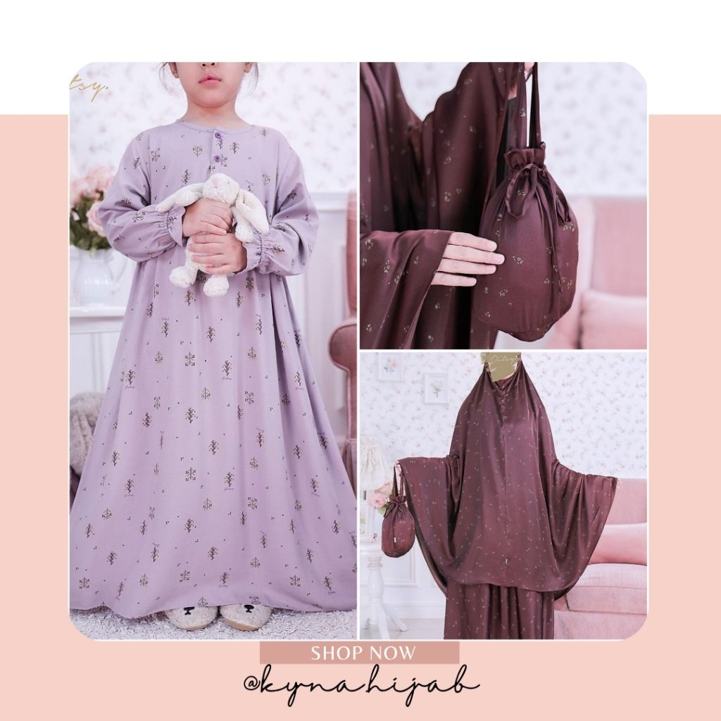NYRELLA VINTAGE MAROON, LITTLE DARLEN RAVEN BLACK, LITTLE KERS SAGE GREEN (DITSY MEI JUNI 2026) Dits
