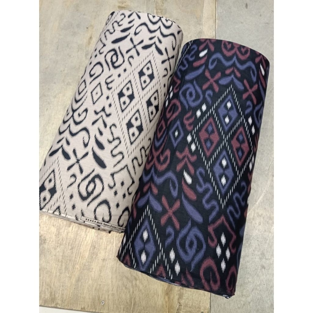 KAIN BATIK KATUN HALUS EXCLUSIVE, BAHAN BATIK KATUN HALUS PREMIUM METERAN, BATIK KATUN HALUS BAKAL A