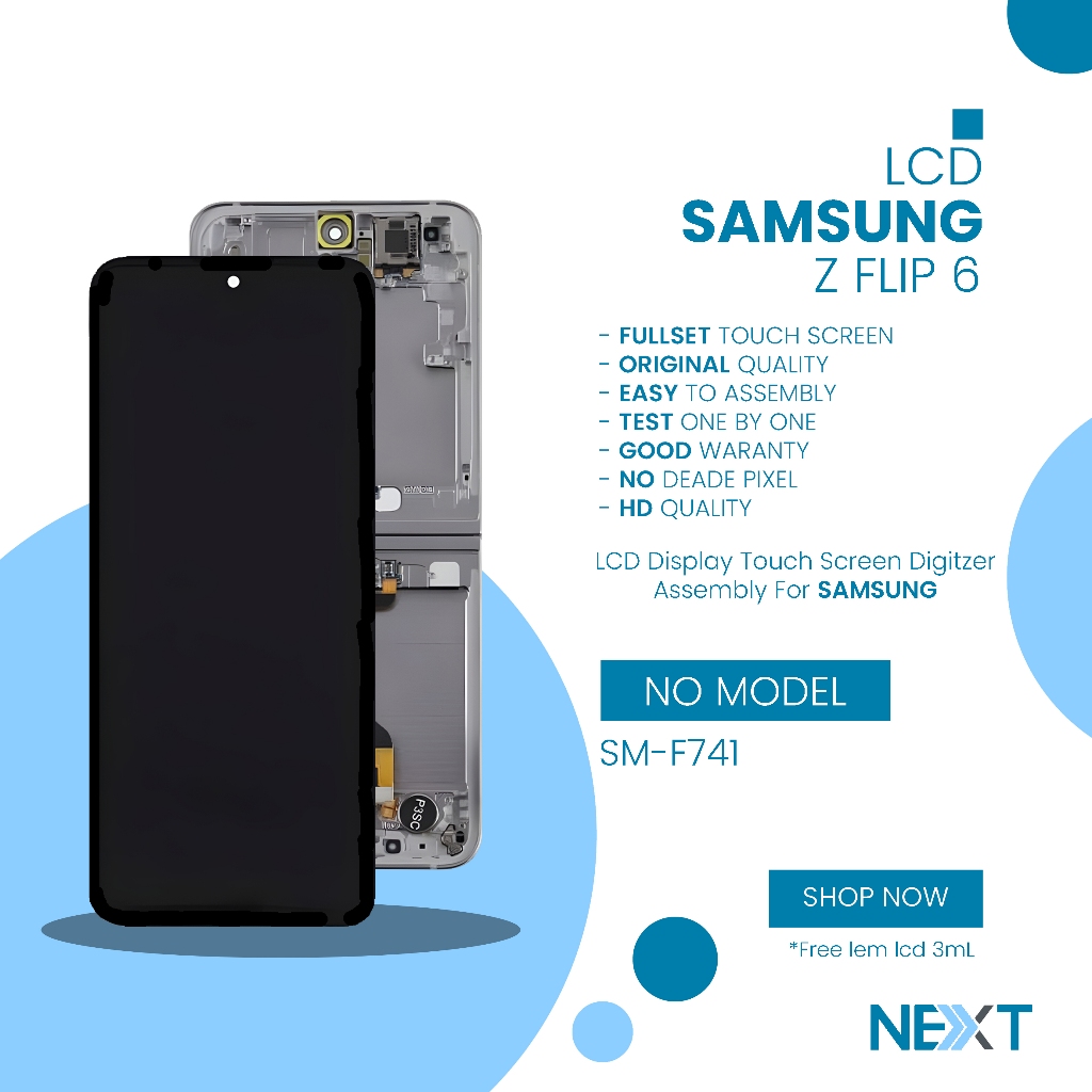 LCD Samsung Z Flip 6 - Include Frame Fullset Touchscreen