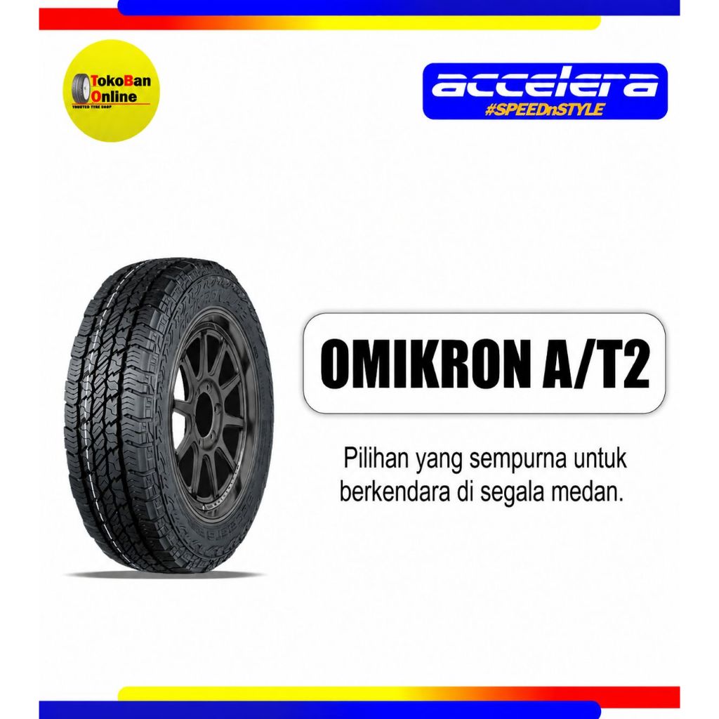Ban Accelera 235/55 R18 235/55R18 235/55/18 23555 R18 23555R18 R18 R 18 OMIKRON A/T 2