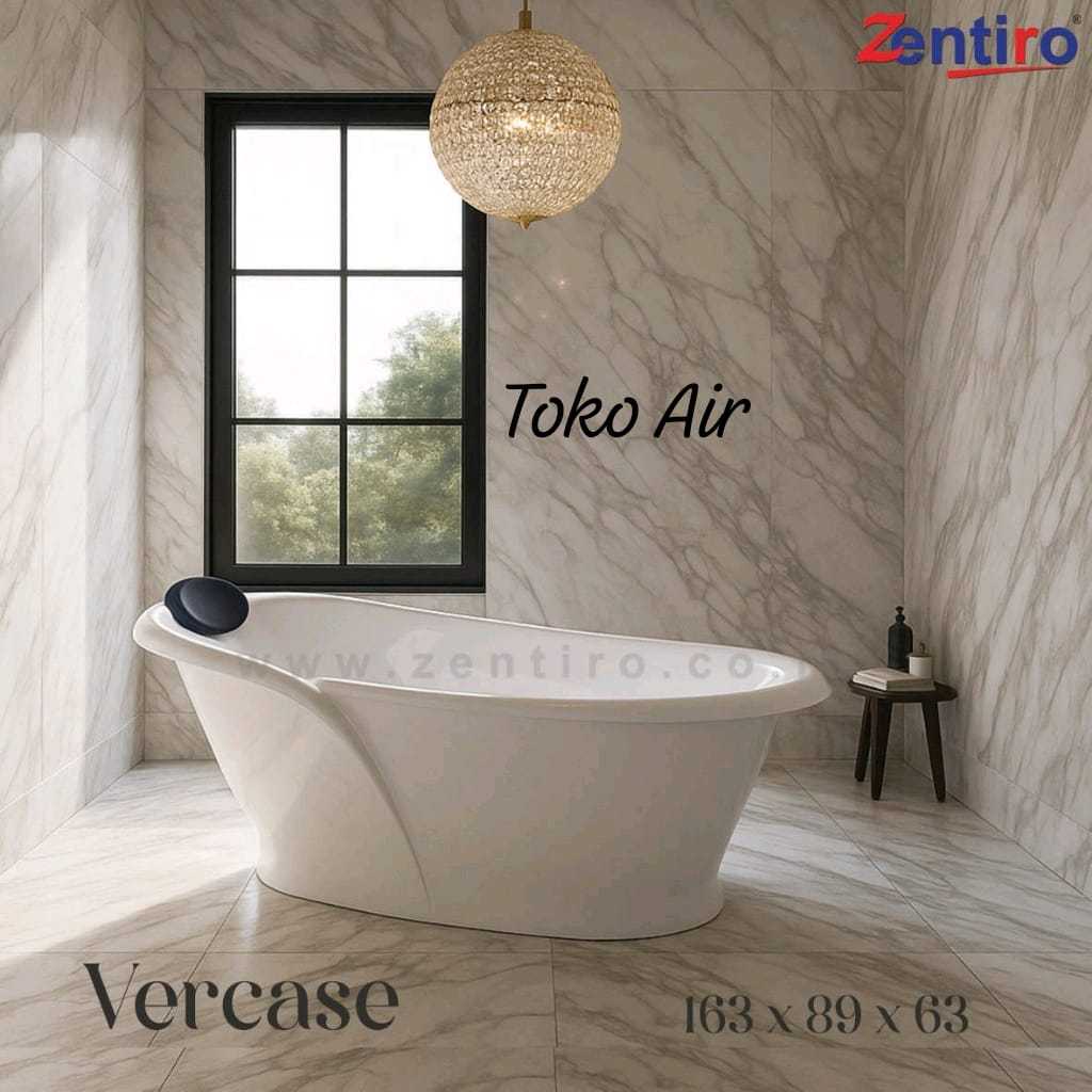 Bathtub ZENTIRO Bathtub Standing VERCASE Bathtub Marble