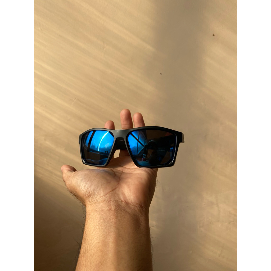 Sunglasses Square Sporty Blue Mirror – Second / Bekas